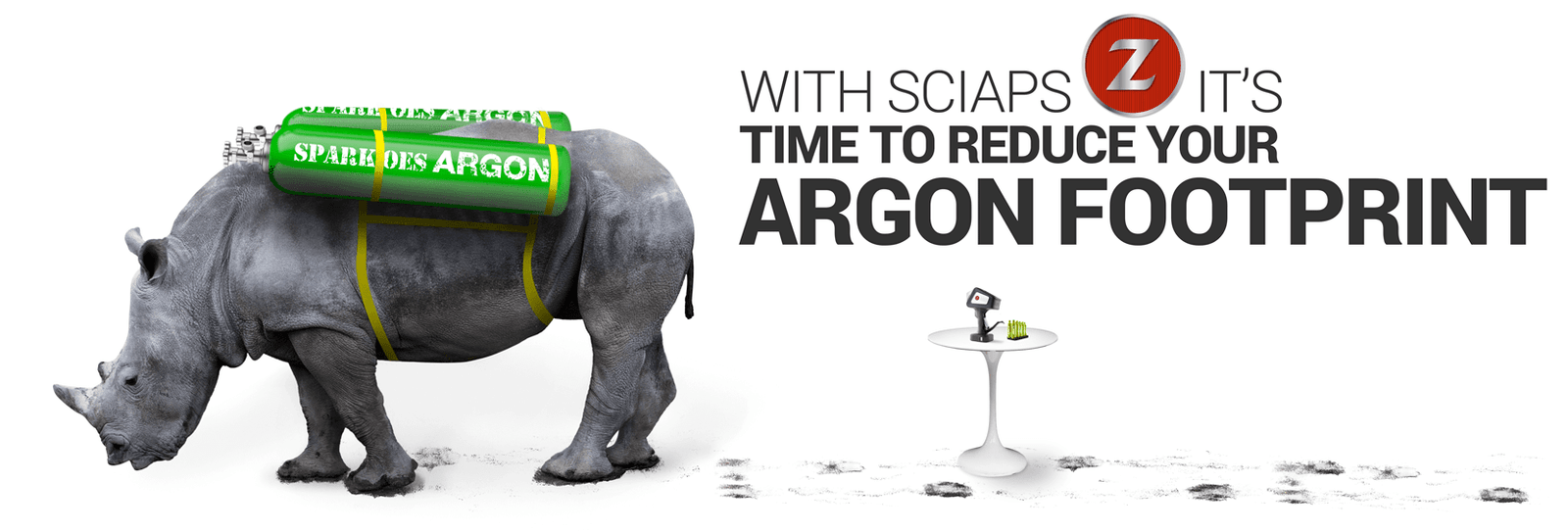 With SciAps Z it's time to reduce your Argon Footprint